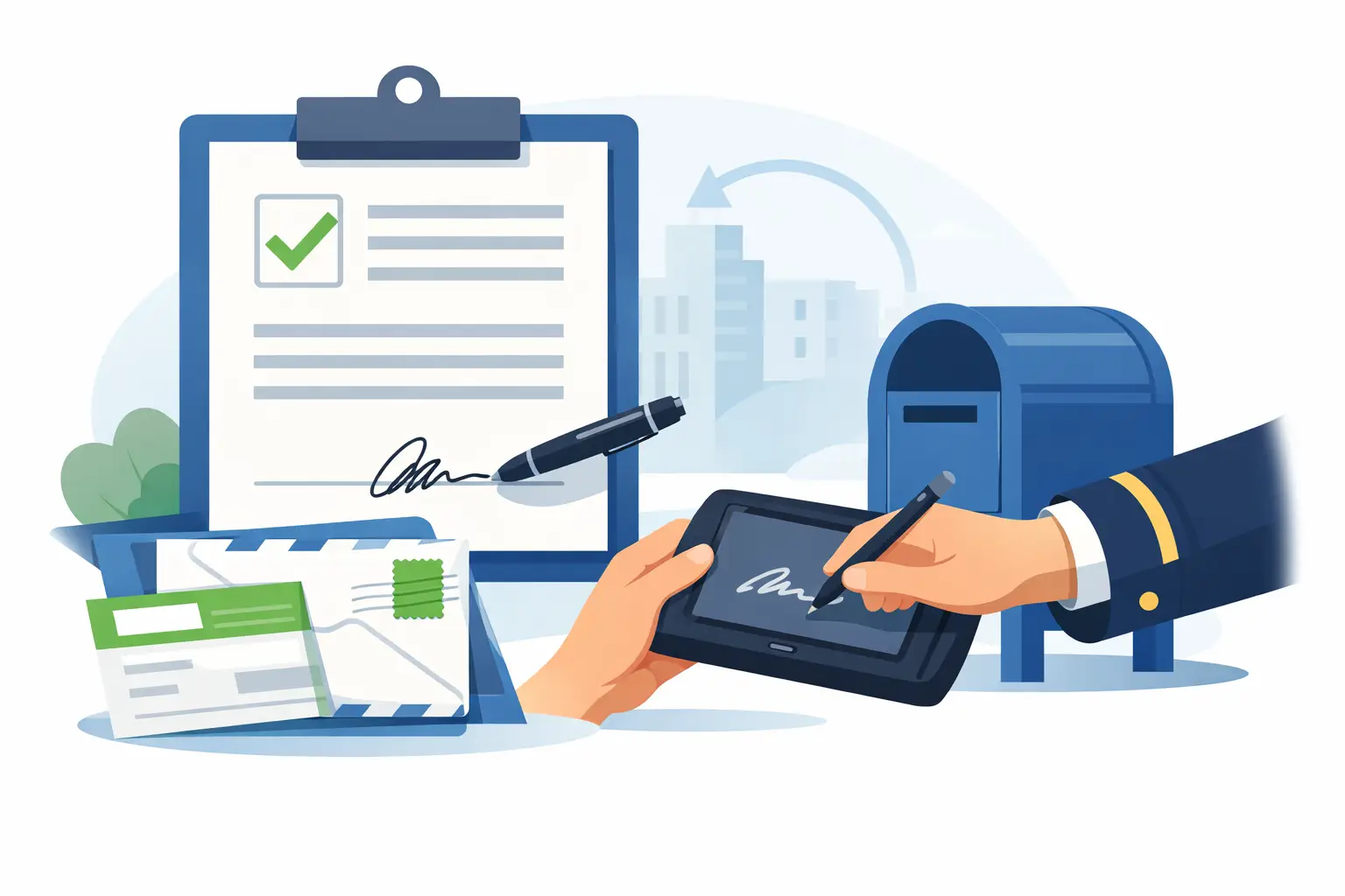 Return Receipt Signature Guide for Certified Mail | Certified Mail Labels